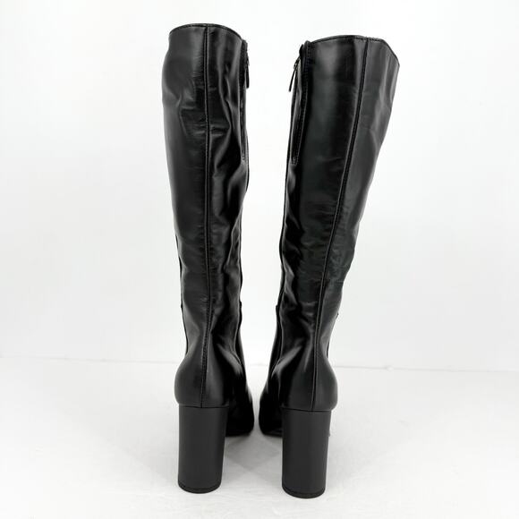 La Canadienne Womens Miles Knee High Boots US 8.5 M Black Leather NWOB - Picture 9 of 12